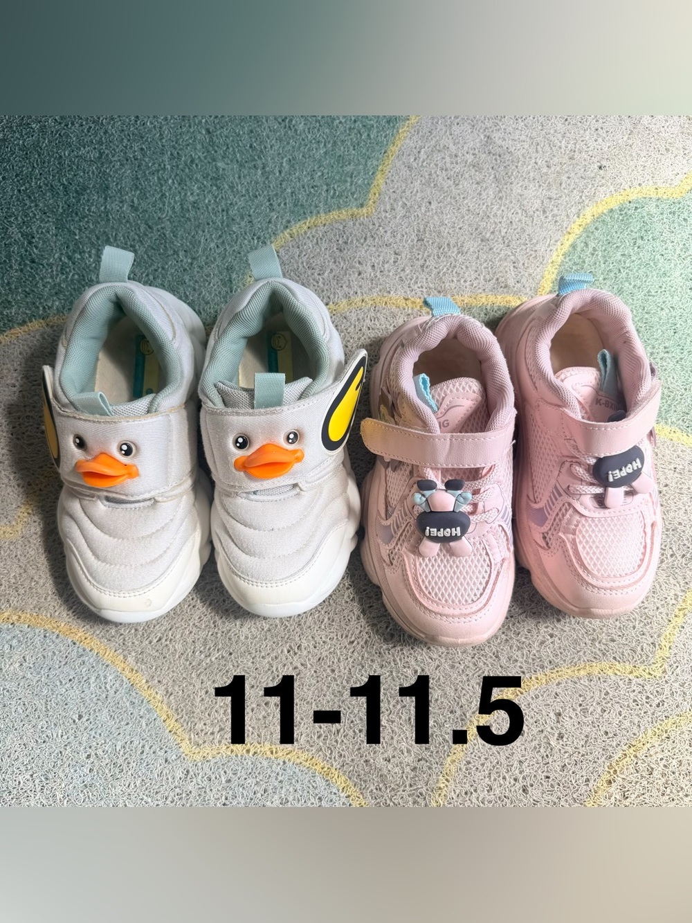 Preschooler kids girls shoes bundle 2 size 11-11.5